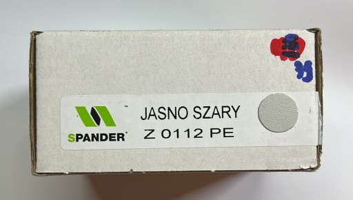Kronospan K - 0112 PE svetlosivá nábytková zátka