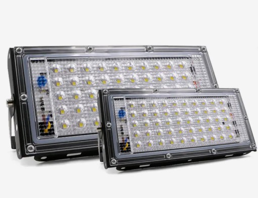 HALOGÉNOVÁ LED LAMPA 50W REFLEKTOR SVETLA