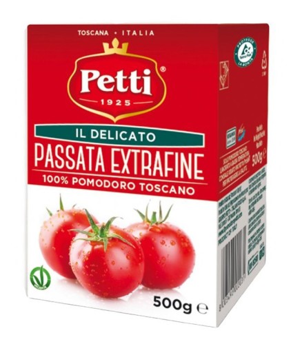 PASSATA TOMATO PASSE 500g Petti Extrafine
