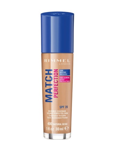 RIMMEL MATCH PERFECTION FOUNDATION 24H 400