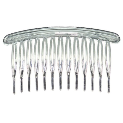 HAIR COMB, bezfarebný hrebeň, vlásenka