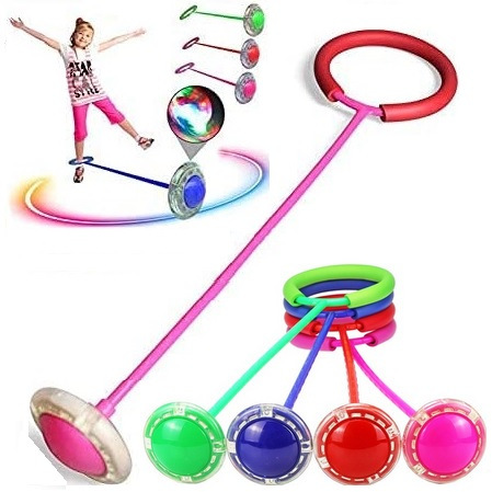 HULA HOP NA NOHEJ ŠVIHADLO PRE DETI LED