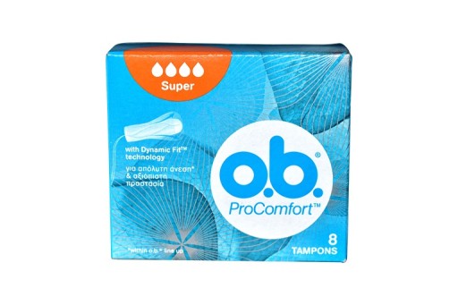 Johnson OB Tampón 8 ks ProComfort Super