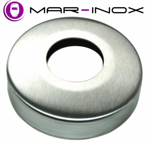 > INOX leštená nerezová rozeta 40 mm ROZETA