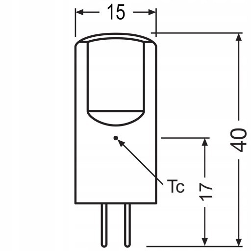 LED žiarovka G4 CAPSULE 2,6W = 30W 2700K OSRAM