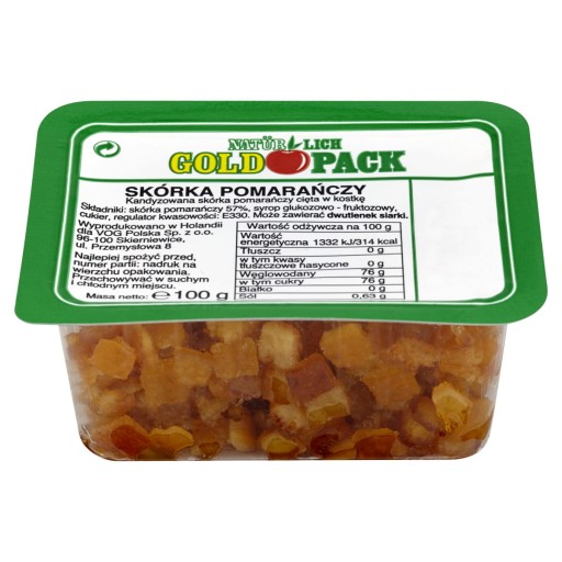 Gold Pack Pomarančová kôra 100 g