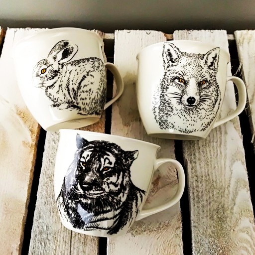 40000 AMBITION TIGER HRNEK TIGER PORCELÁN 550ML