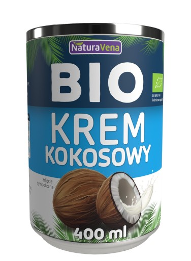 Kokosový krém 17% 400ml - NaturaVena
