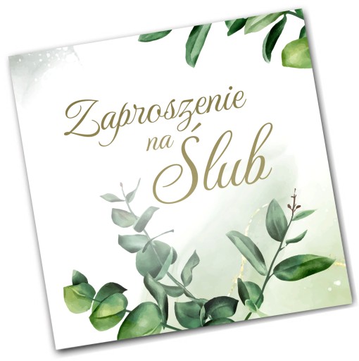 Hotové svadobné oznámenia MAT FOIL + 3-palcová obálka