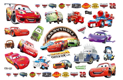 Umývateľné tetovanie pre deti CARS ZIGZAK CG127