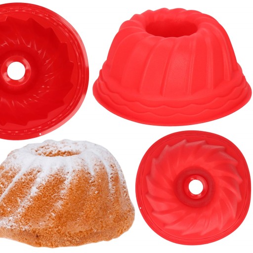 SILIKÓNOVÁ FORMA NA DETSKÉ TORTY VEĽKÁ FORMA NA PEČENIE S RUKÁVOM