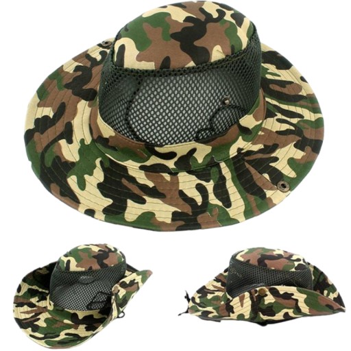 VOJENSKÁ CAMO PÁNSKA ČIAPKA NA LETO, BREEISH
