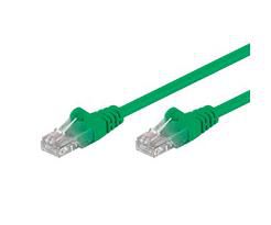 MicroConnect U/UTP CAT5e 5M zelené PVC