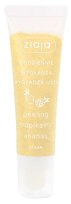 ZIAJA Tropický ananásový peeling na pery 12 ml
