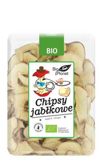 BIO JABLKOVÉ ČIPSKY 100 g - BIO PLANÉTA