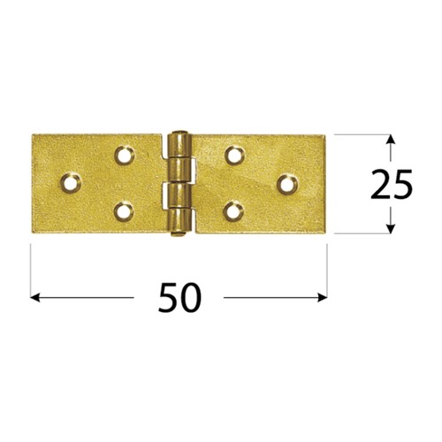 STAVEBNÝ PÁN NA KRABICE 50X25X1,5MM DOMAX