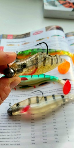 1543312 BERKLEY RUBBER PULSE REALISTIC Ostriež # 11cm