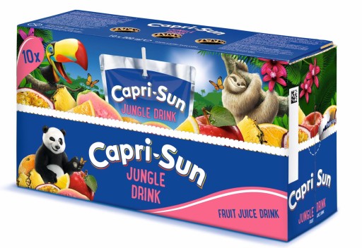 JUNGLE Capri Sun nesýtený nápoj 10 ks