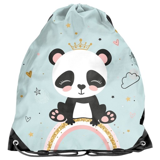 Školská TAŠKA na topánky Panda Bear Koala Rainbow topánky | Pre dievča