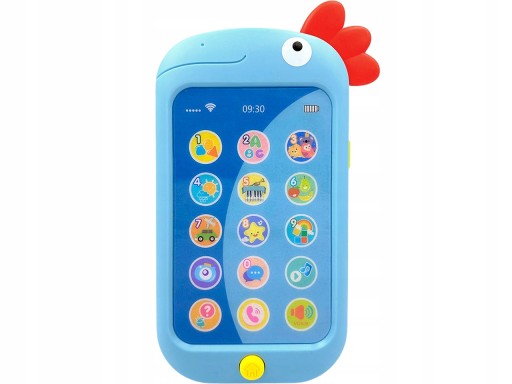 Interaktívny telefónny kohút VZDELÁVACÍ SMARTPHONE hovorí poľskými zvukmi