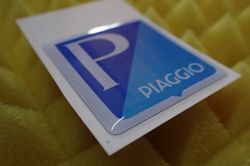 NÁLEPKA PIAGGIO 3D NÁLEPKA 3,8 x 3,8 cm