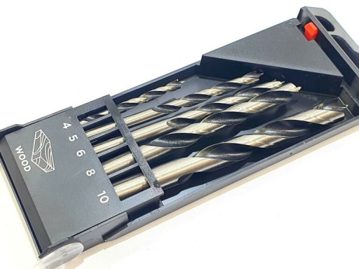 Vrták do dreva 4-10mm 5ks GRAPHITE 57H269