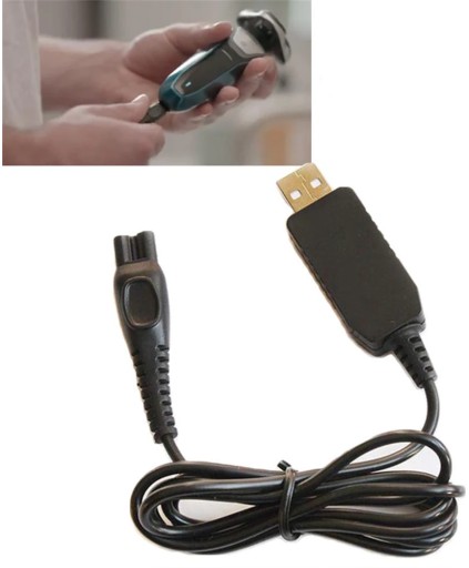 USB KÁBLOVÁ NABÍJAČKA PRE PHILIPS ONEBLADE QP2 4,3V