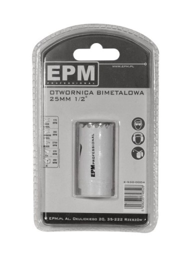 BI-KOVOVÁ OTVOROVÁ PILA 25MM 1/2'' RÚČKA