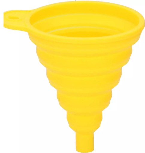 SKLADACÍ SILIKÓNOVÝ lievik do auta DUNLOP, PRIEMER 9CM