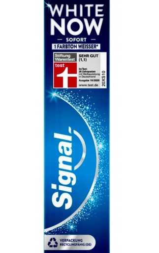 Signal White Now bieliaca zubná pasta 75 ml