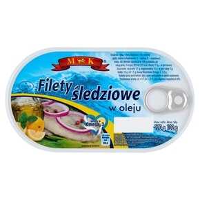 MK SLEDE FILETY V OLEJU 170G