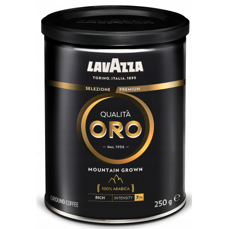 Lavazza Oro horská mletá káva 250g plechovka