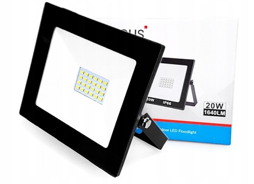 HALOGÉNOVÉ 20W REFLEKTOROVÉ LED PRACOVNÉ SVETLO VODEODOLNÉ SVETLO 1640LM IP66