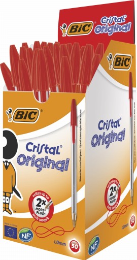 Guľôčkové pero Cristal Original Red Bic