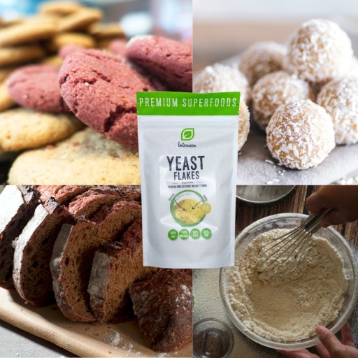 Neaktívne droždie Intenson 100g odporúčané pre vegánov a vegetariánov