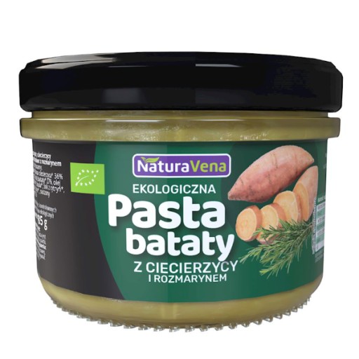 Bio pasta zo sladkých zemiakov, cíceru a rozmarínu 185g
