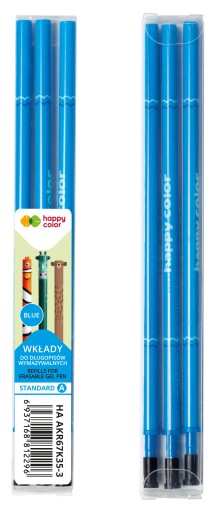 3 kusy vložiek stierateľná vložka HAPPY COLOR