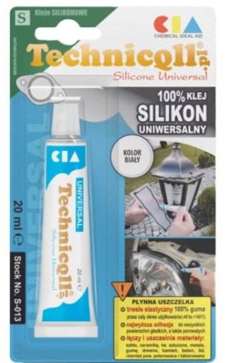 TECHNICQLL UNIVERZÁLNY SILIKÓN BIELY 20ml