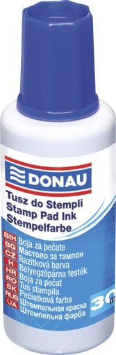 DONAU razítkovací atrament 30ml modrý na pečiatky