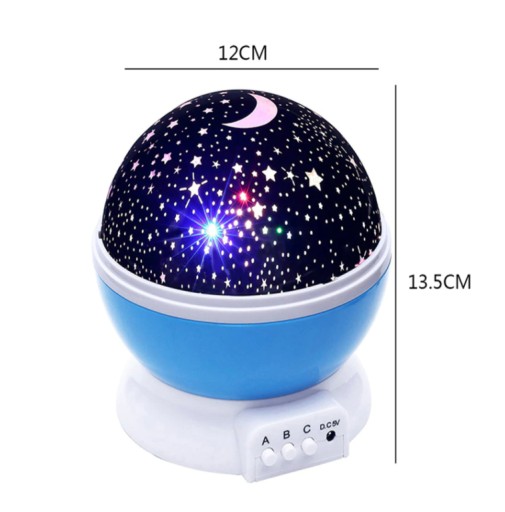 LED NOČNÁ LAMPA STARS PROJEKTOR MNOHO VARIANTOV