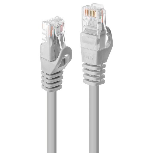 LINDY 48362 CAT5E U/UTP 1M sivá