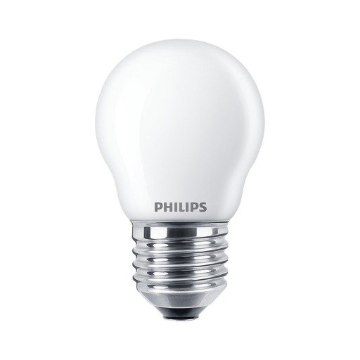 LED GUĽOVÁ žiarovka E27 4,3W = 40W 2700K PHILIPS