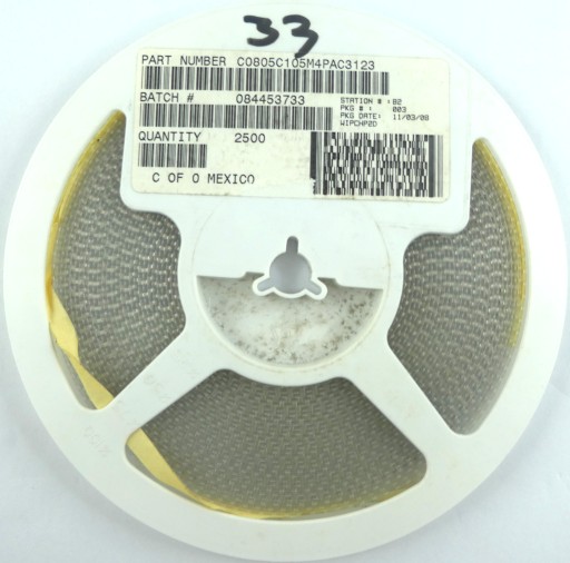 Keramické 1uF 16V DC 20% 20ks.