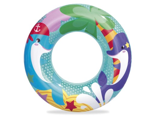 Bestway Nafukovací kruh na plávanie DELFIN 51cm