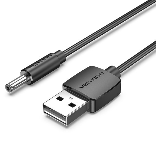Napájací kábel USB to DC 3,5 mm 5 V 1,5 m Vention