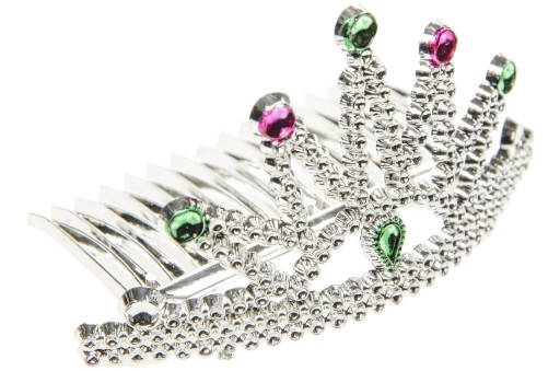 Mini princezná diadém - hrebeň Crown Disguise