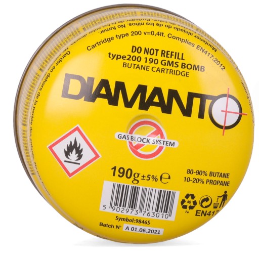 PLYNOVÁ NÁPLŇ - PROPÁN BUTÁN 330 ml 190 g