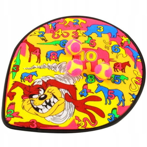 ŠÍPKY NA VELCRO BEZPEČNÉ LOONEY TUNES ŠÍPKY