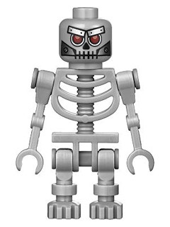 Kostica robota LEGO Terminator sivá TLM048 70807