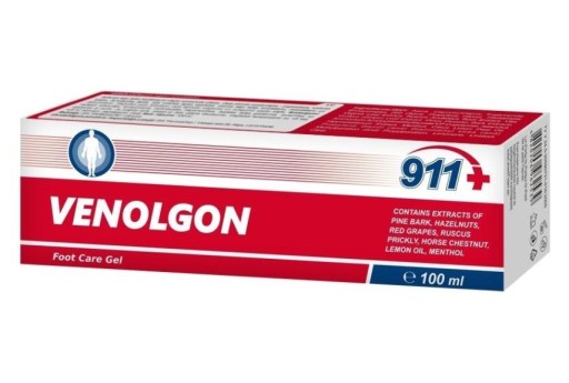 911 VENOLGON MASŤ NA kŕčové žily, metličkové žilky, mäsiarstvo, GAŠTAN, VLAŠSKÝ ORIEŠOK